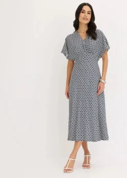 Kleid aus fließender Viskose