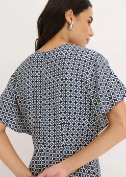 Kleid aus fließender Viskose