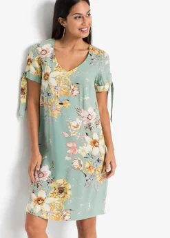 Kleid aus fließender Viskose