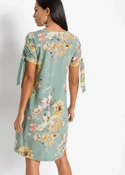 Kleid aus fließender Viskose