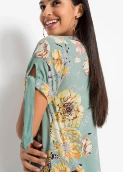 Kleid aus fließender Viskose