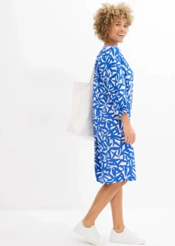 Kleid aus fließender Viskose