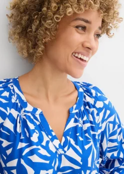 Kleid aus fließender Viskose