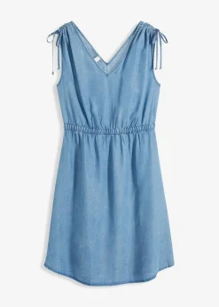 Kleid aus glattem Lyocell