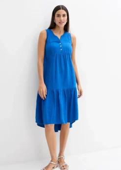 Kleid aus luftigem Musselin