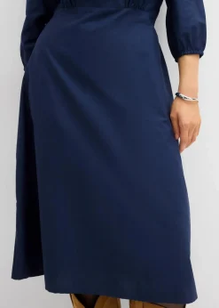 Kleid aus reiner Baumwolle