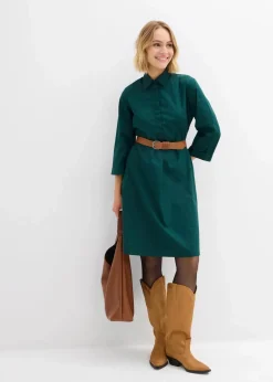 Kleid aus reiner Baumwolle