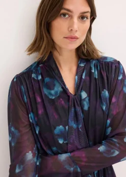 Kleid aus softem Mesh