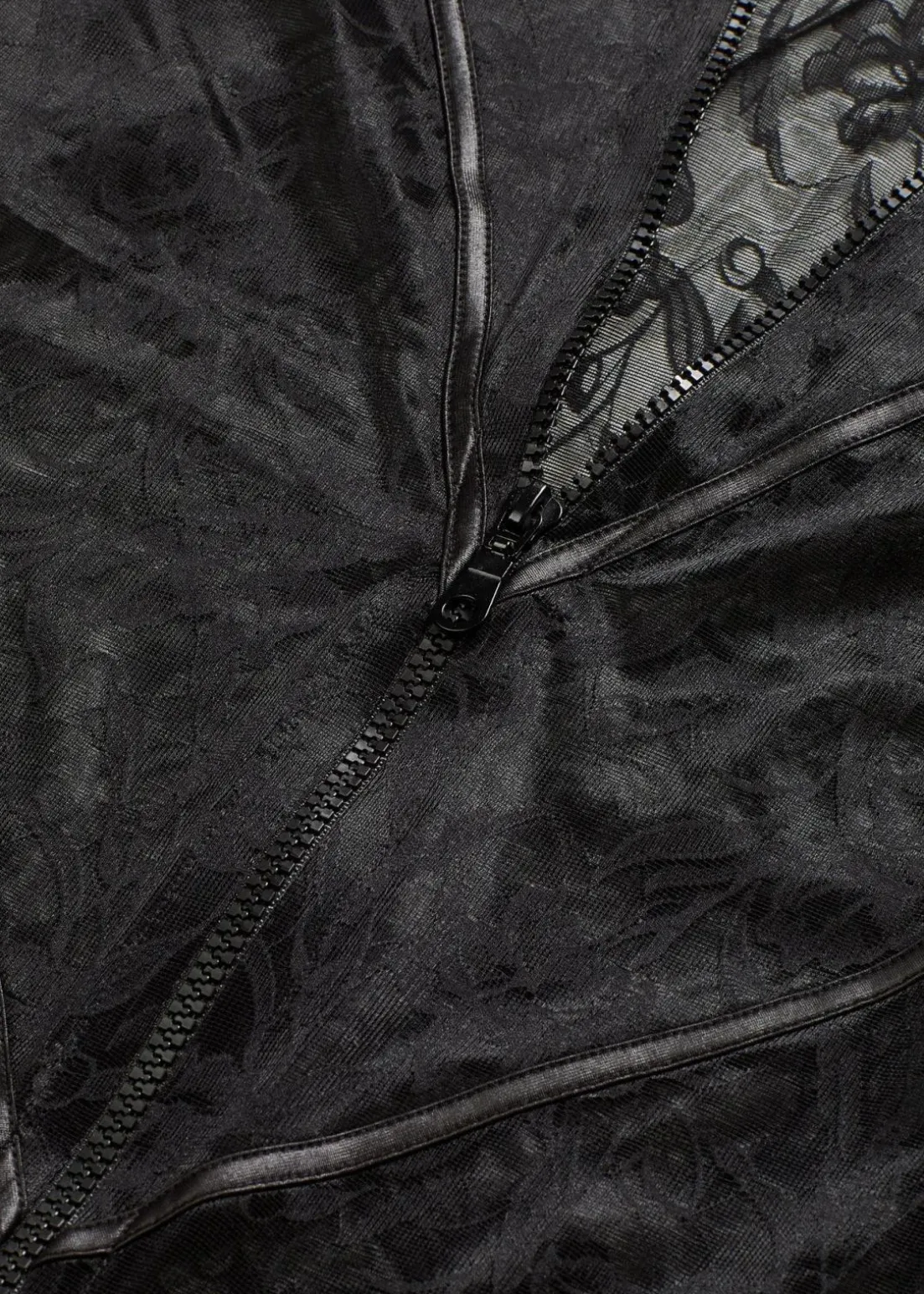 Kleid aus Spitze mit Reißverschluss