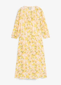 Kleid aus strukturiertem Crinkle