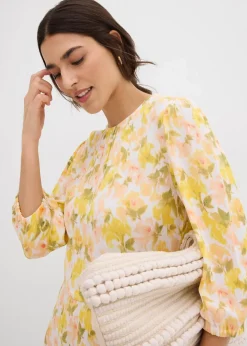 Kleid aus strukturiertem Crinkle