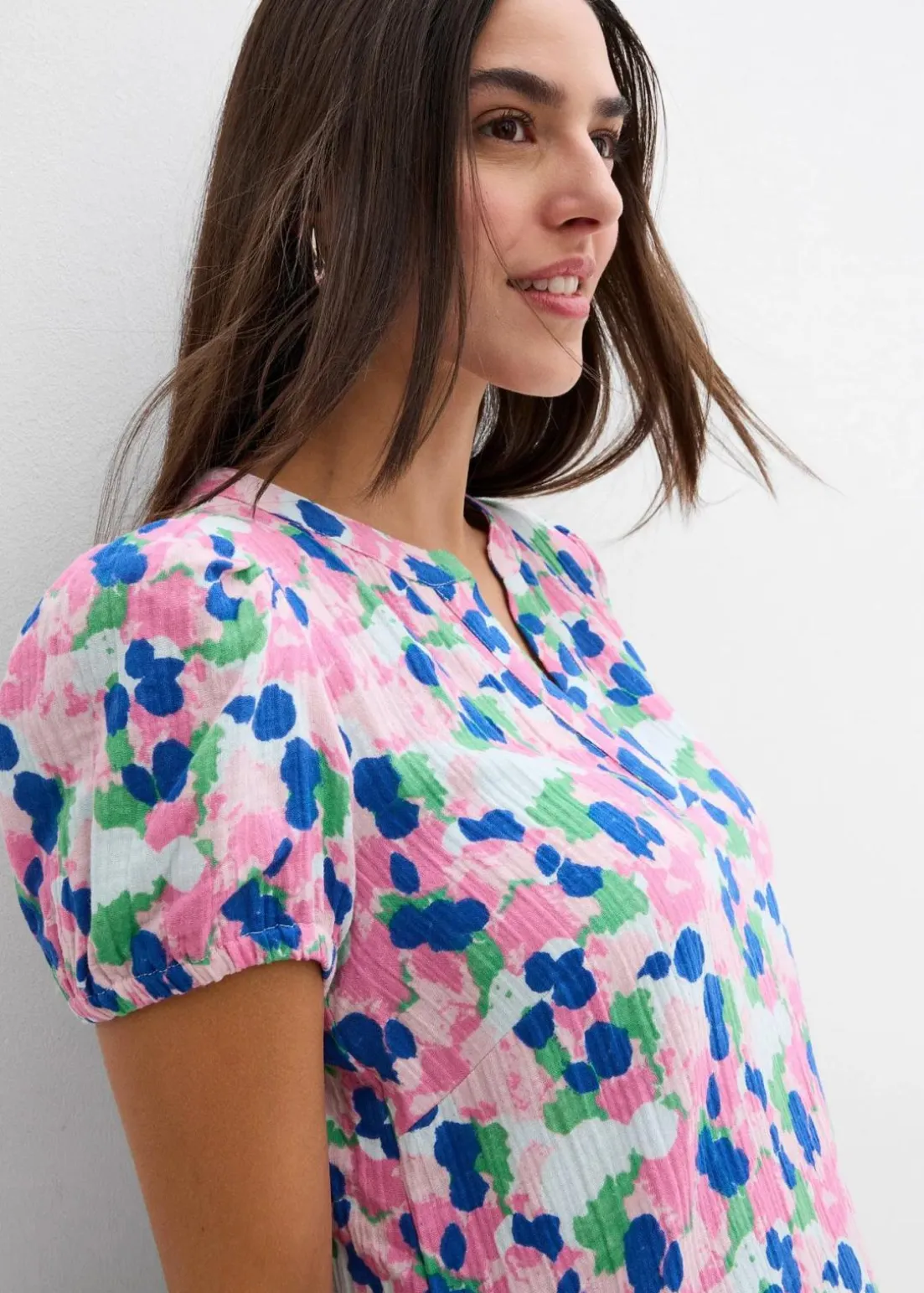 Kleid aus weichem Musselin