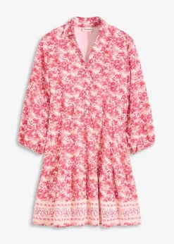 Kleid im Leinen-Look