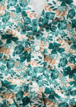 Kleid im Leinen-Look