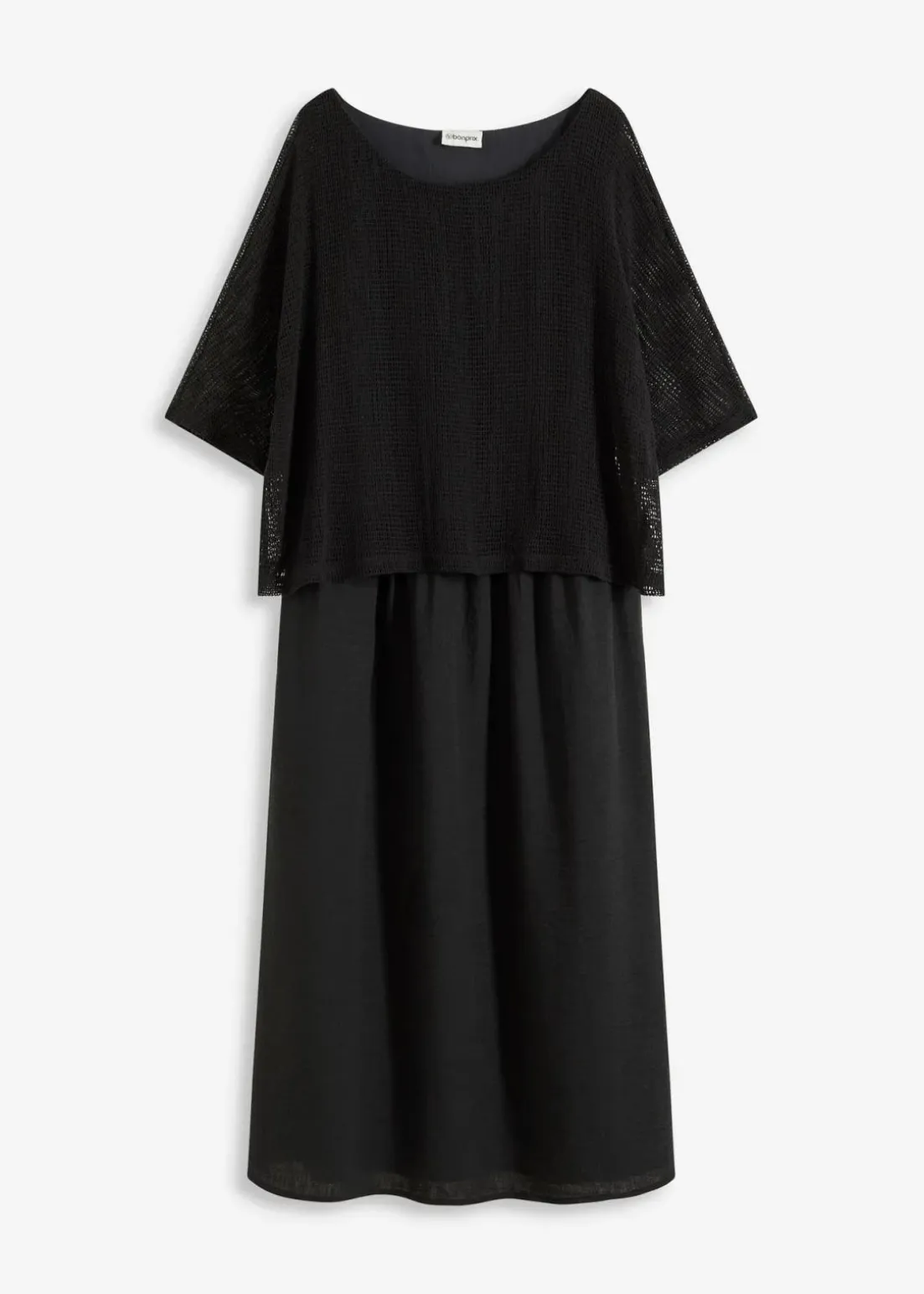 Kleid in 2 in 1 Optik