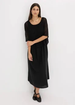 Kleid in 2 in 1 Optik