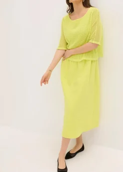 Kleid in 2 in 1 Optik