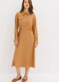 Kleid mit Hemdkragen