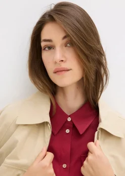 Kleid mit Hemdkragen