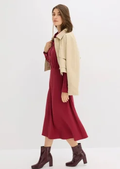 Kleid mit Hemdkragen