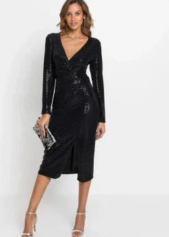 Kleid mit Pailletten