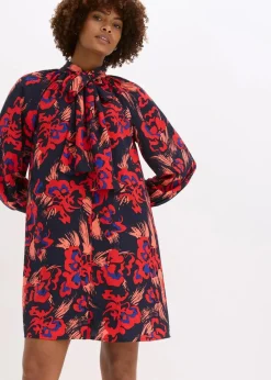 Kleid mit Schluppenkragen