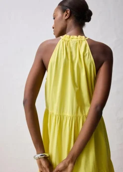 Kleid mit Seidenanteil