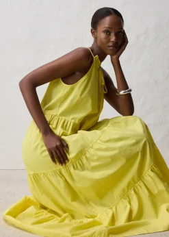 Kleid mit Seidenanteil