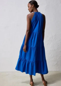 Kleid mit Seidenanteil