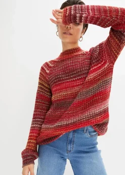 Komfortabler Grobstrick-Pullover