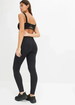 Komfort-Sport-Leggings mit Handytasche, schnelltrocknend