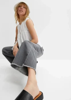 7/8-Komfort-Stretch-Jeans, Wide Fit