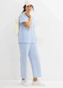 Kurzarmhemd aus Seersucker