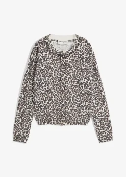 Kurze Feinstrickjacke