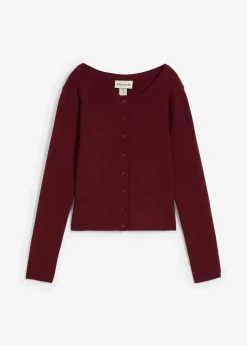 Kurze Feinstrickjacke