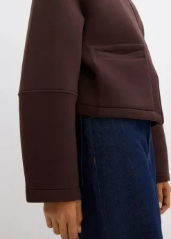 Kurze Jacke aus Scuba