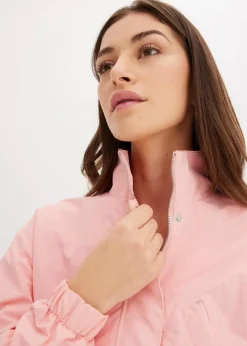 Kurze Jacke mit Taillen-Tunnelzug