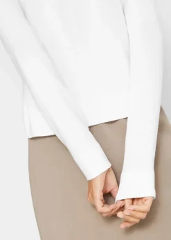 Kurze Strickjacke mit Viskose