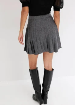 Kurzer Plissée-Rock