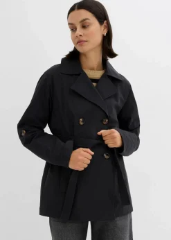kurzer Trenchcoat