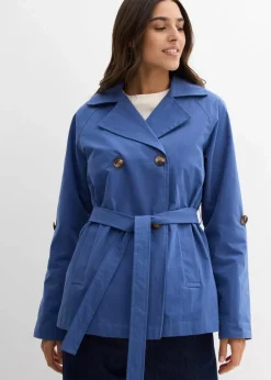 kurzer Trenchcoat