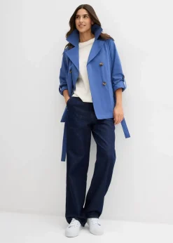 kurzer Trenchcoat