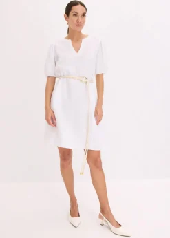 Kurzes Kleid aus Musselin