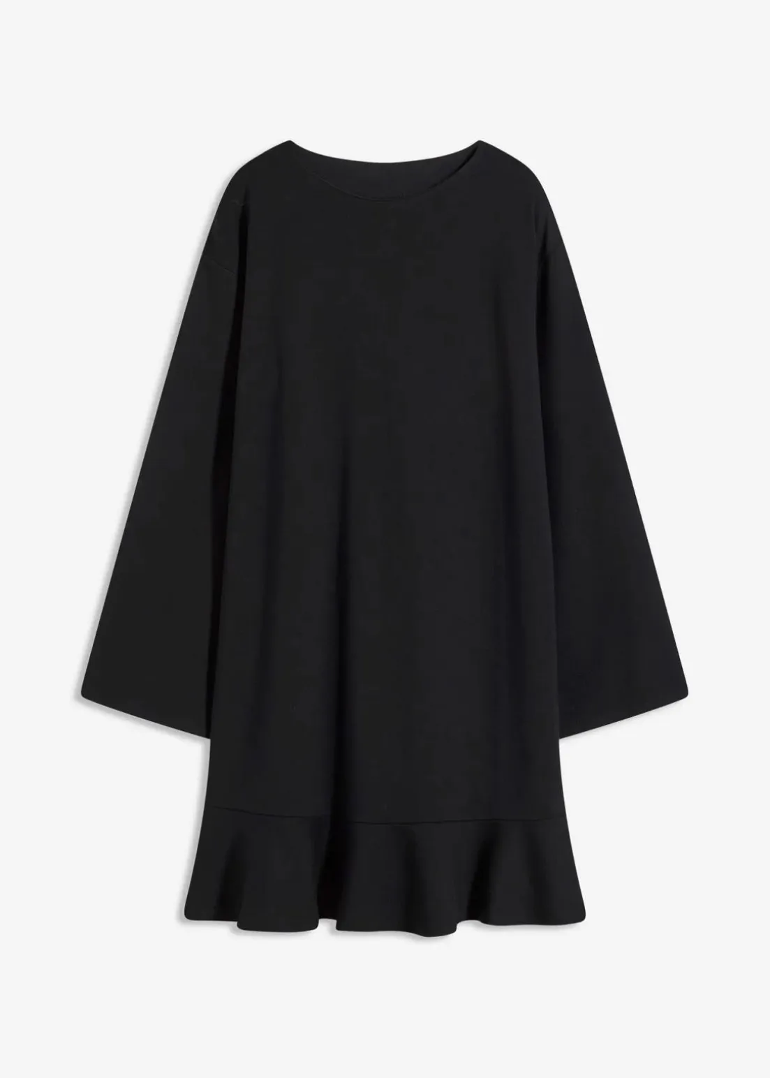 Kurzes Kleid mit Volant aus Punto di Roma