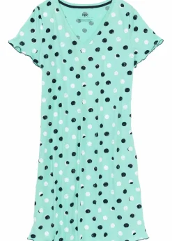 Kurzes Nachthemd aus Bio-Baumwolle