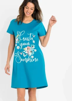 Kurzes Nachthemd aus reiner Baumwolle (2er Pack)