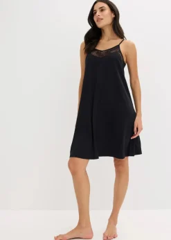 Kurzes Nachthemd aus softem Modal-Mix