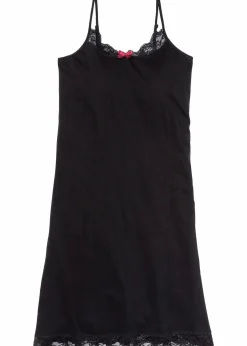 Kurzes Nachthemd mit zarter Spitze