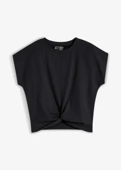 Kurzes T-Shirt aus reiner Bio-Baumwolle