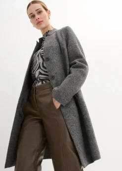 Kurzmantel aus Wolle